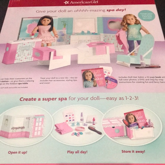 American Girl Salon and Spa set 🆕. - Picture 7 of 7